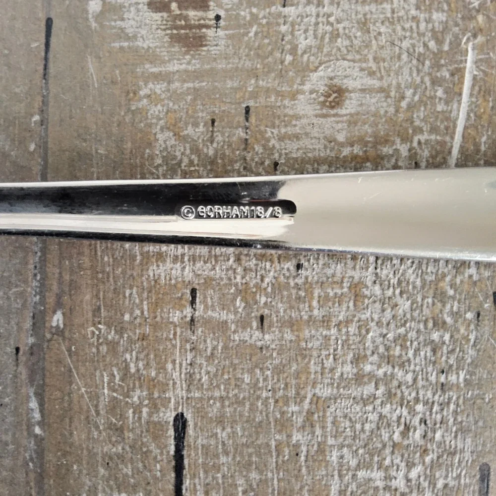 Gorham Marabella Dinner Fork 4 Piece Set Stainless Steel 18/8  Flatware MCM